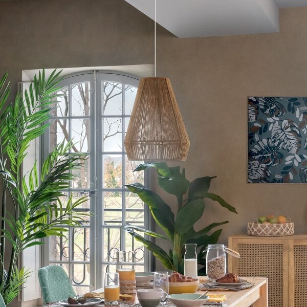 Lustră pe cablu Atmosphera PALM 1xE27/40W/230V iută