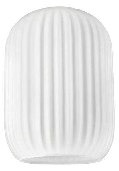 Abajur de rezervă din sticlă pentru lustră HARMA E27 21x14 cm alb
