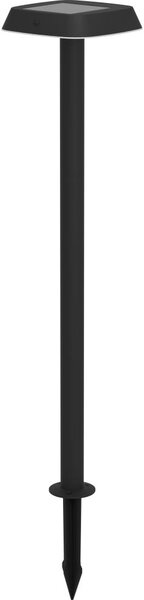 Eglo 901072 - Lampă solară LED DREOLI, 8,5 W / 3,7 V, 2200 mAh, IP44, neagră