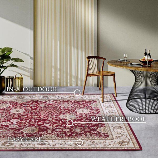 Covor de exterior roșu 160x235 cm Pierre – Villeroy&Boch