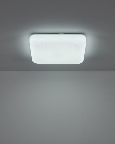 Eglo 902078 - Plafonieră LED pentru baie FRANIA LED/18W/230V 33x33 cm IP44