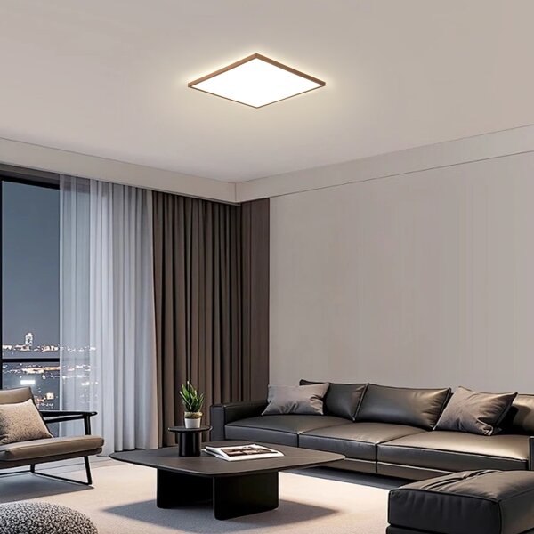 Brilagi - Plafonieră LED pentru baie ULTRA SLIM LED/24W/230V 42x42 cm roz auriu IP54