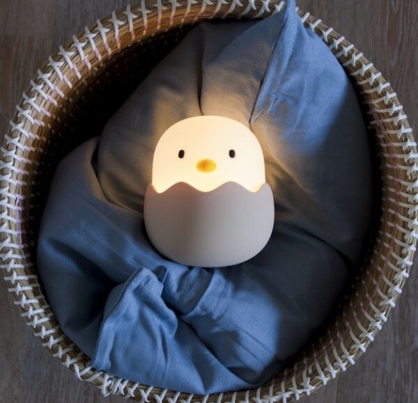 Lampă LED RGB tactilă reîncărcabilă dimabilă pentru copii MegaLight EGGY EGG LED/5V