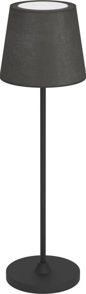 Eglo 75938 - Lampă de birou LED reîncărcabilă și reglabilă LEONERO LED/3,8W/5V 2000 mAh, neagră