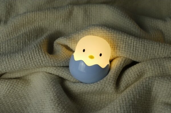 Lampă LED RGB tactilă reîncărcabilă dimabilă pentru copii MegaLight EGGY EGG LED/5V
