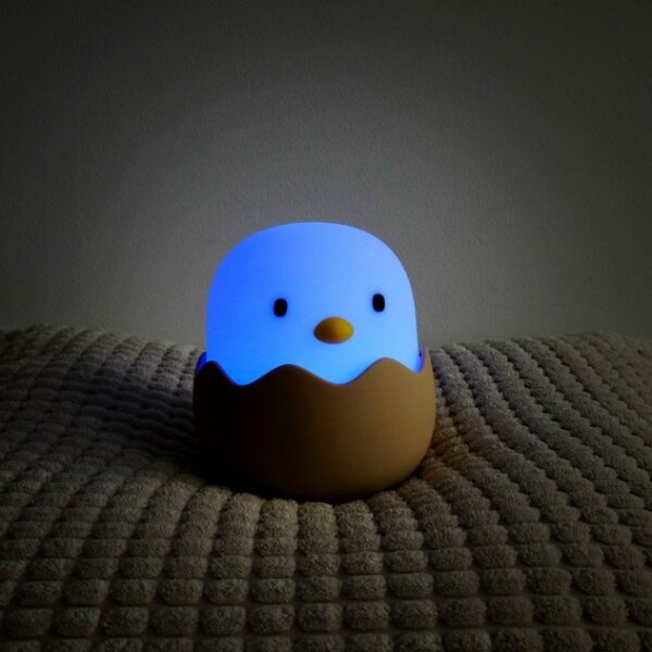 Lampă LED RGB tactilă reîncărcabilă dimabilă pentru copii MegaLight EGGY EGG LED/5V