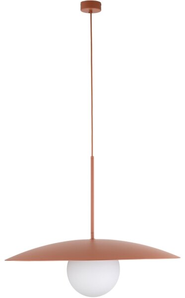 Lustră pe cablu SLATE 1xE27/15W/230V d. 65 cm cărămidă