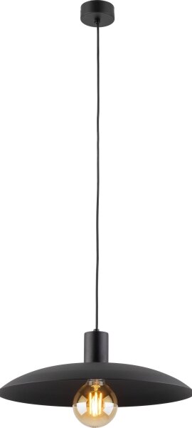Lustră pe cablu ASTRA 1xE27/15W/230V d. 41 cm negru