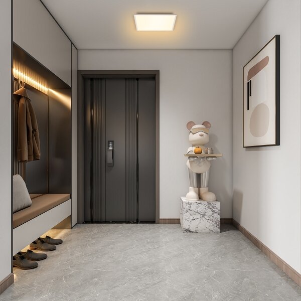 Brilagi - Plafonieră LED SLIMFRAME dimabilă, 36W, 230V, 45x45 cm, albă + telecomandă