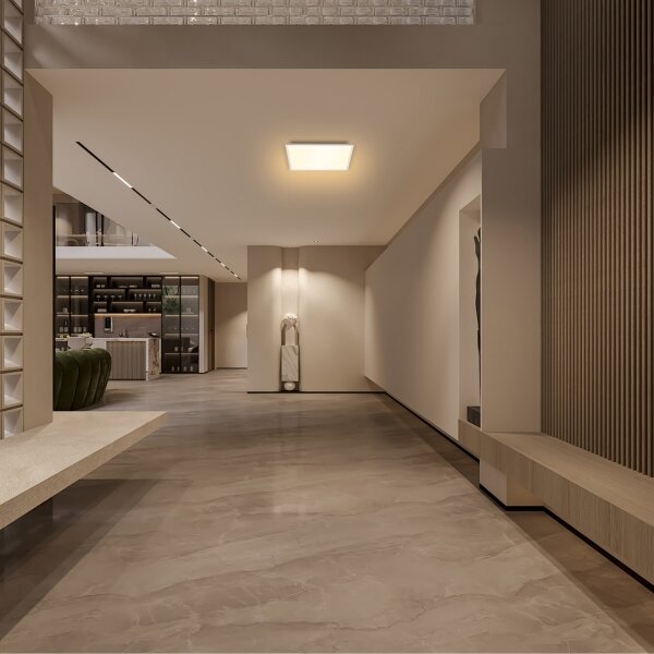 Brilagi - Plafonieră LED SLIMFRAME dimabilă, 36W, 230V, 45x45 cm, albă + telecomandă
