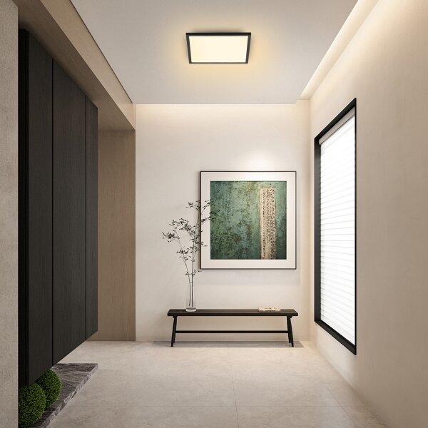 Plafonieră LED Brilagi SLIMFRAME LED/25W/230V 30x30 cm negru