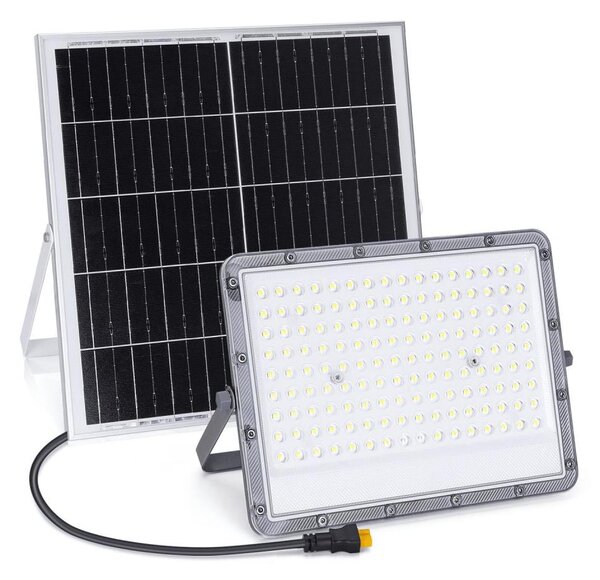 Aigostar - Proiector solar LED reglabil, 200W, 3,4V, IP65, cu telecomandă