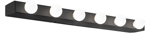 Aplică Ideal Lux PRIVE 6xE14/40W/230V negru