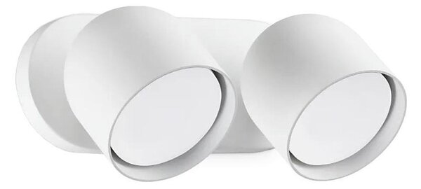 Spot LED de perete Ideal Lux DODO 2xGX53/9W/230V alb