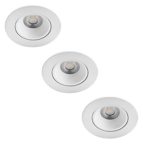 Philips - Set 3x LED lămpi baie ABROSA LED/9W/230V IP44 dimabile