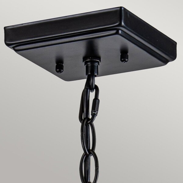 Elstead TF-ALDERLEY-P - Candelabru cu lanț Tiffany ALDERLEY 1xE27/60W/230V