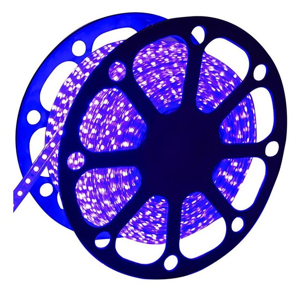 Aigostar - Bandă LED pentru exterior 50m LED/300W/230V albastru IP65
