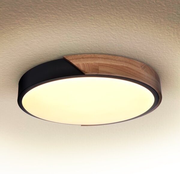 Plafonieră LED Brilagi PILANA LED/24W/230V stejar