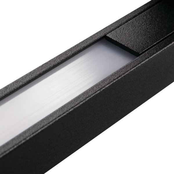 Kanlux 45870 - Aplica LED de exterior YALTE LED/9W/230V 3000/4000/6500K IP54 negru