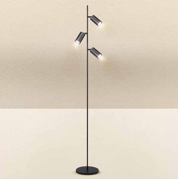 Lampadar Brilagi SELE 3xGU10/30W/230V negru