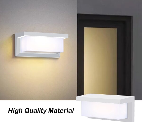 Aplică de exterior Brilagi BRICKY 1xE27/60W/230V alb IP54