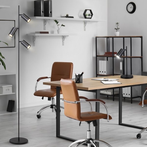 Lampadar Brilagi SELE 3xGU10/30W/230V negru
