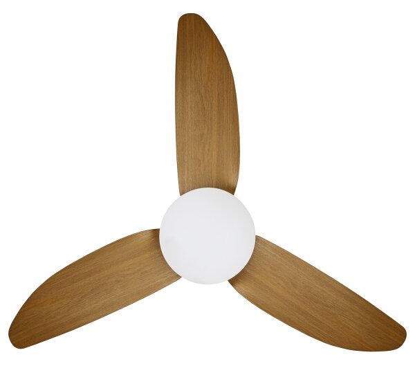 BRILAGI LED ventilator tavan dimabil 30W 230V 3000-6500K alb/maro + DO