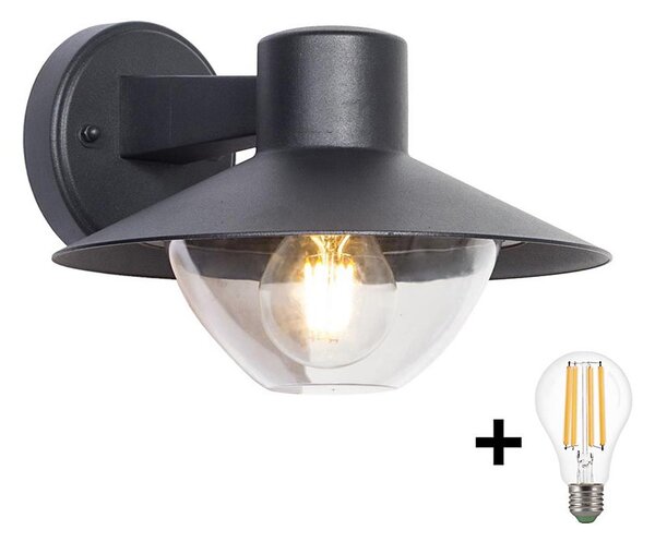 Aplică LED de exterior VEERLE 1xE27/60W/230V IP44 Brilagi
