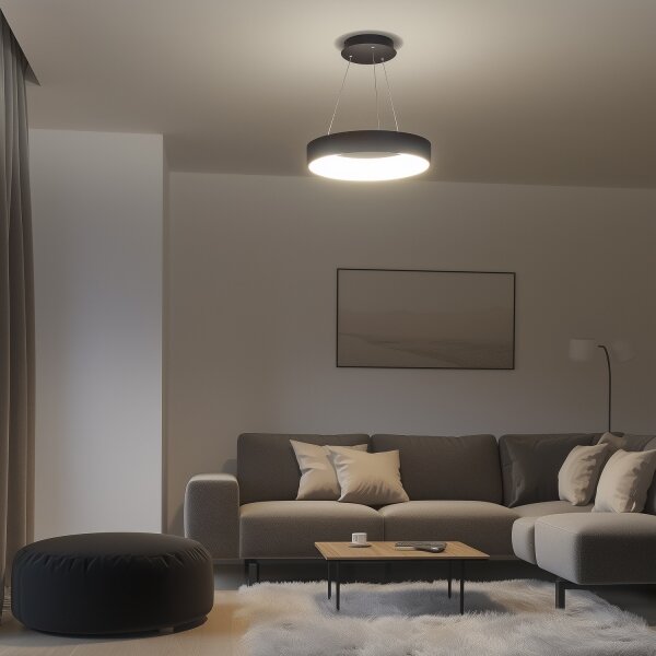 Brilagi - Lustră LED FALCON pe cablu, reglabilă, 80W/230V, 3000-6500K + telecomandă