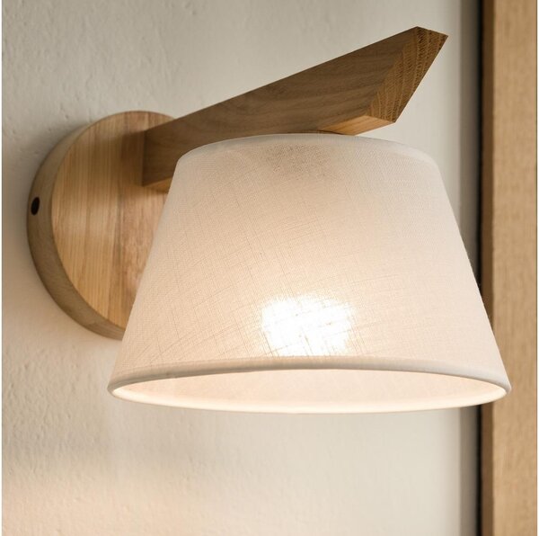 Aplica de perete ANTONIO 1xE14/40W/230V stejar