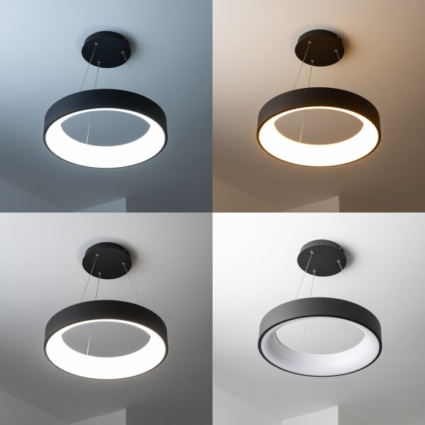 Brilagi - Lustră LED FALCON pe cablu, reglabilă, 80W/230V, 3000-6500K + telecomandă