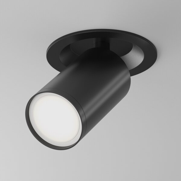 Spot încastrat Maytoni C048CL-U-1B FOCUS 1xGU10/10W/230V negru