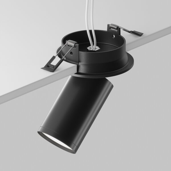 Spot încastrat Maytoni C048CL-U-1B FOCUS 1xGU10/10W/230V negru