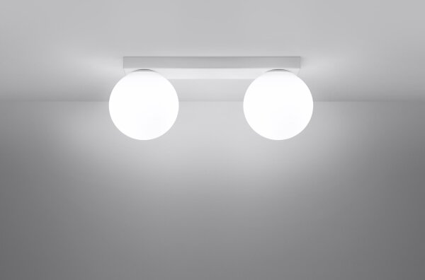 Plafonieră YOLI 2xG9/12W/230V albă Sollux SL.1147