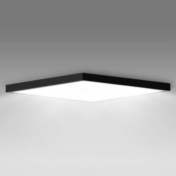 Plafonieră LED pentru baie FRAME LED/40W/230V 60x60 cm IP44 negru Brilagi