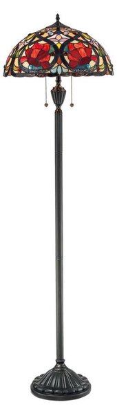 Elstead QZ-LARISSA-FL - Lampă de podea Tiffany LARISSA, 2 x E27, 100 W, 230 V