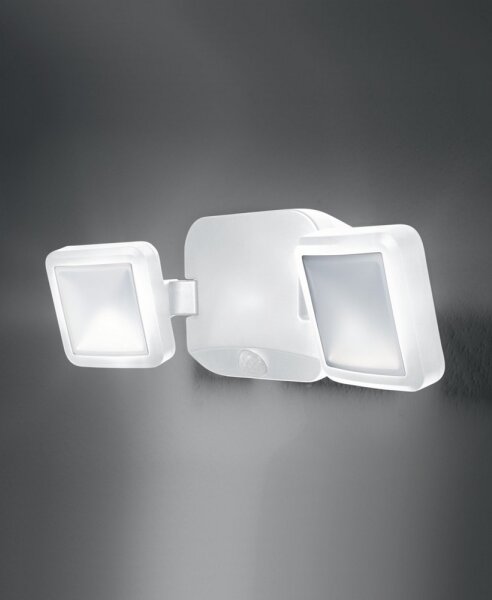 Osram - Reflector LED de exterior, montare pe perete, cu senzor BATTERY 2xLED/5W/4xD IP54