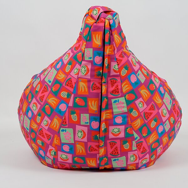 Fotoliu puf copii, Nirvana Light Pufrelax, Material Impermeabil, J'aime Les Fruits