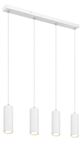 Lustră pe cablu ROBBY 4xGU10/35W/230V albă Globo 57911-4HW