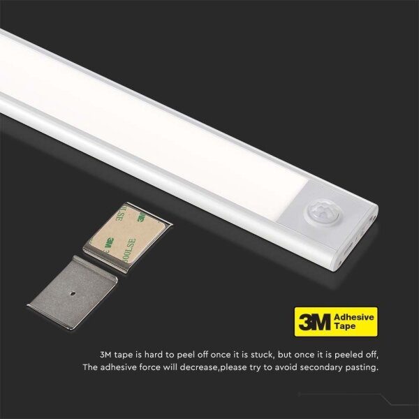 LED lampă subliniară cu senzor LED/2W/5V 4000K 2200 mAh