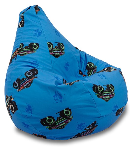 Fotoliu puf copii, Nirvana Light Pufrelax, Material Impermeabil, Off Road