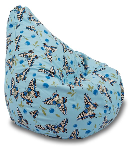 Fotoliu puf copii, Nirvana Light Pufrelax, Material impermeabil - Mariposa