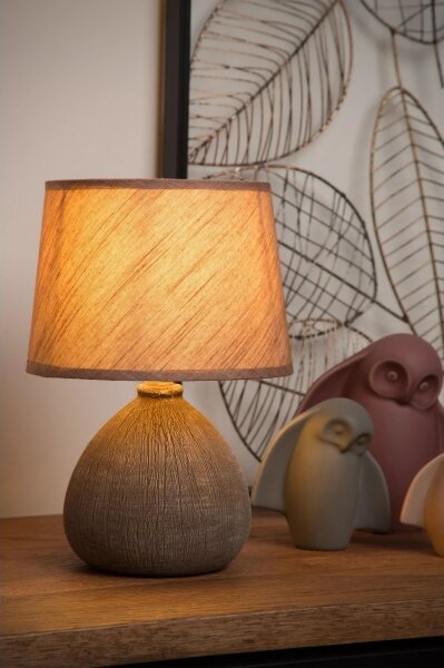 Lucide 47506/81/43 - Lampă de masă RAMZI 1xE14/40W/230V v.26cm