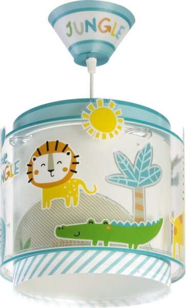 Dalber D-76112 - Lustră copii MY LITTLE JUNGLE 1xE27/15W/230V