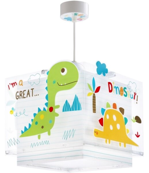 Dalber D-73452 - Lustră copii DINOS 1xE27/60W/230V