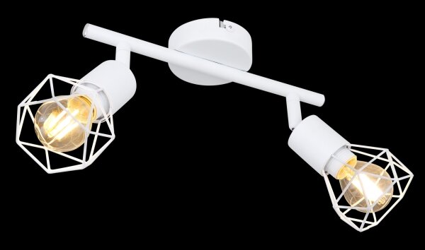 Globo 54802W-2 - Lampă spot XARA 2xE14/40W/230V