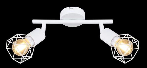Globo 54802W-2 - Lampă spot XARA 2xE14/40W/230V