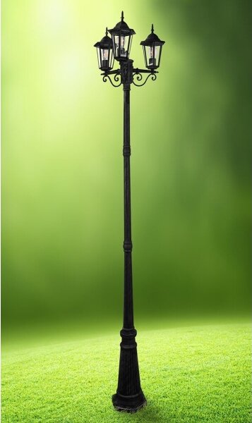 Lampă exterior LIGURIA 3xE27/60W/230V IP43 2,5m