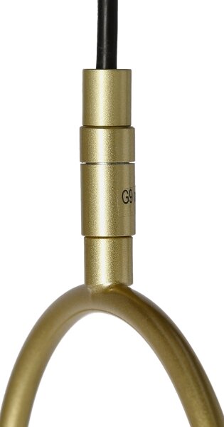 Candelabru pe lanț CORDEL 1xG9/28W/230V