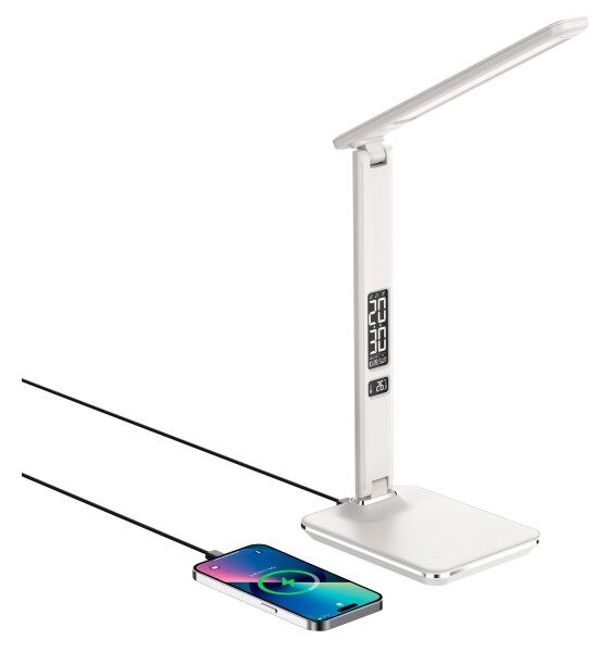 Lampă LED dimabilă cu încărcare fără fir KINGFISHER LED/8,5W/230V alb Immax 08966L